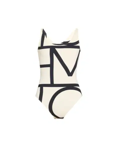 Toteme Monogram One-Piece Swimsuit | Thumbnail 1 Toteme Monogram One-Piece Swimsuit | Thumbnail 1
