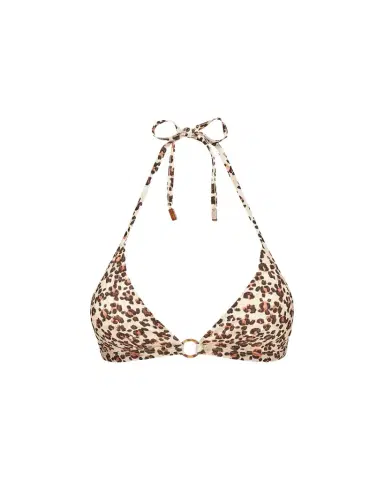 Vilebrequin Turtles Leopard Jersey Bikini Top | Thumbnail 1 Vilebrequin Turtles Leopard Jersey Bikini Top | Thumbnail 1