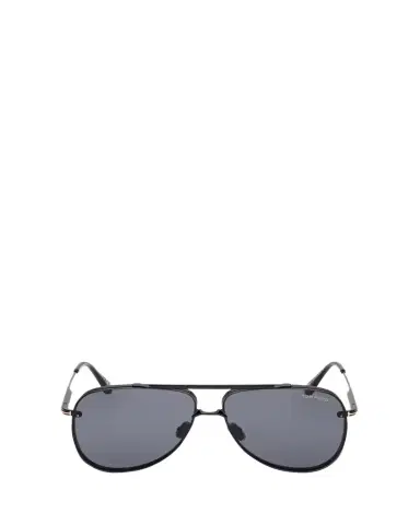 TOM FORD Leon Metal & Acetate Aviator Sunglasses | Thumbnail 1 TOM FORD Leon Metal & Acetate Aviator Sunglasses | Thumbnail 1