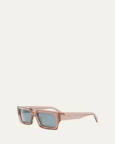 Celine Beveled Acetate Rectangle Sunglasses | Thumbnail 2 Celine Beveled Acetate Rectangle Sunglasses | Thumbnail 2