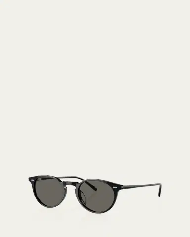 Oliver Peoples Round Acetate Sunglasses | Thumbnail 2 Oliver Peoples Round Acetate Sunglasses | Thumbnail 2