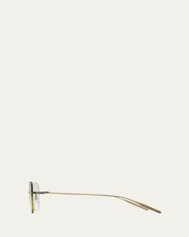BARTON PERREIRA Men's Tyrone Titanium Rimless Square Sunglasses | Thumbnail 3 BARTON PERREIRA Men's Tyrone Titanium Rimless Square Sunglasses | Thumbnail 3