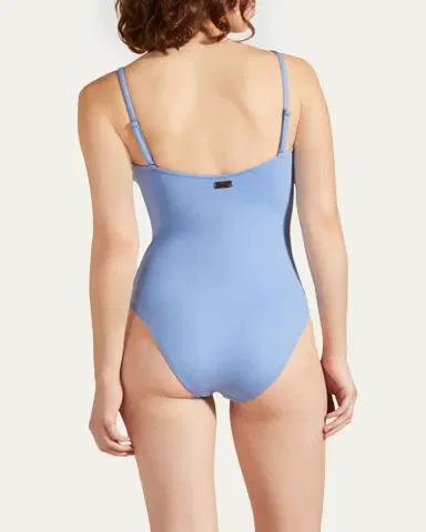 Vilebrequin Solid Sculpt Bandeau One-Piece Swimsuit | Thumbnail 3 Vilebrequin Solid Sculpt Bandeau One-Piece Swimsuit | Thumbnail 3