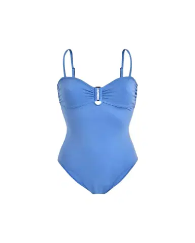 Vilebrequin Solid Sculpt Bandeau One-Piece Swimsuit | Thumbnail 1 Vilebrequin Solid Sculpt Bandeau One-Piece Swimsuit | Thumbnail 1