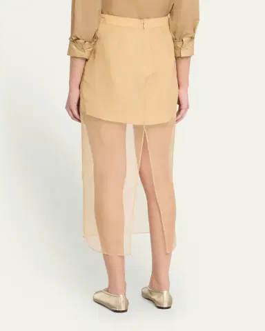 TWP Sylkie Silk Organza Midi Skirt | Thumbnail 3 TWP Sylkie Silk Organza Midi Skirt | Thumbnail 3