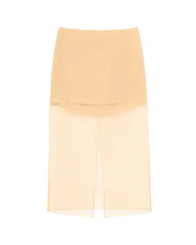 TWP Sylkie Silk Organza Midi Skirt | Thumbnail 1 TWP Sylkie Silk Organza Midi Skirt | Thumbnail 1