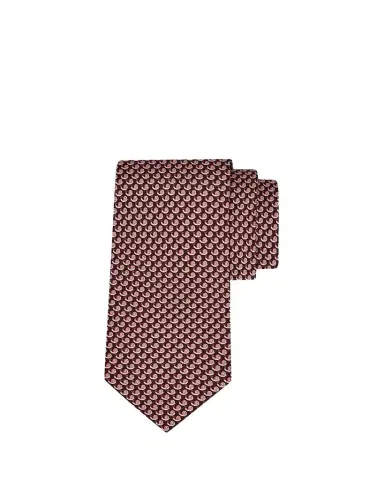 Ferragamo Men's Mini-Snail Silk Tie | Thumbnail 1 Ferragamo Men's Mini-Snail Silk Tie | Thumbnail 1