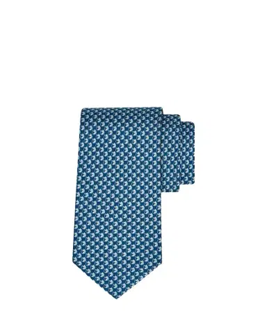 Ferragamo Men's Unicorn-Gancio Silk Tie | Thumbnail 1 Ferragamo Men's Unicorn-Gancio Silk Tie | Thumbnail 1