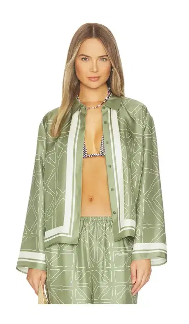 Malbon Irena Button Up Shirt | Thumbnail 1 Malbon Irena Button Up Shirt | Thumbnail 1