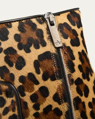 Aquatalia Siella 45mm Leopard-Print Calfhair Ankle Boots | Thumbnail 3 Aquatalia Siella 45mm Leopard-Print Calfhair Ankle Boots | Thumbnail 3