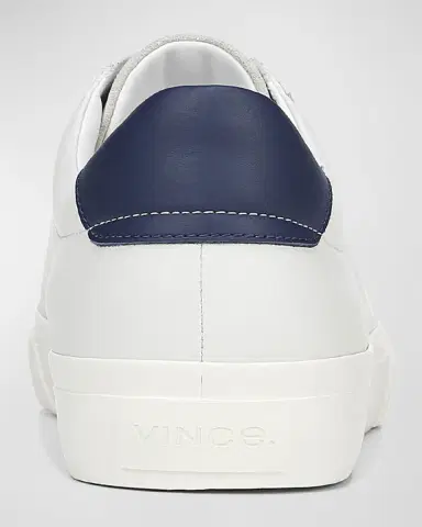 Vince Men 's Fulton Mix-Leather Low-Top Sneakers | Thumbnail 4 Vince Men 's Fulton Mix-Leather Low-Top Sneakers | Thumbnail 4