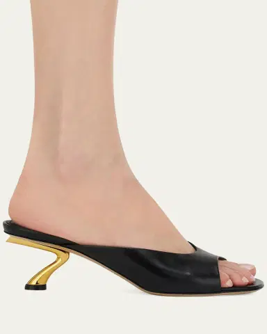 Ferragamo 55mm Igea Leather Mules | Thumbnail 2 Ferragamo 55mm Igea Leather Mules | Thumbnail 2