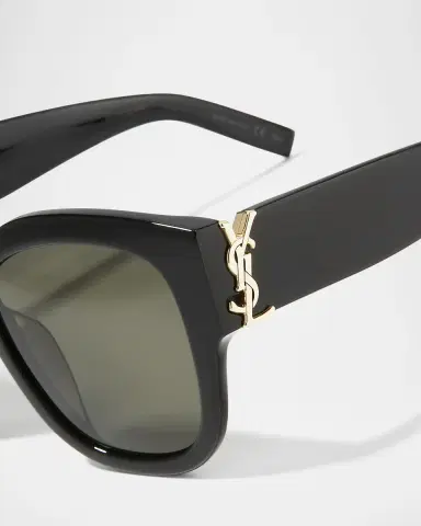 Saint Laurent YSL Oversized Acetate Cat-Eye Sunglasses | Thumbnail 4 Saint Laurent YSL Oversized Acetate Cat-Eye Sunglasses | Thumbnail 4
