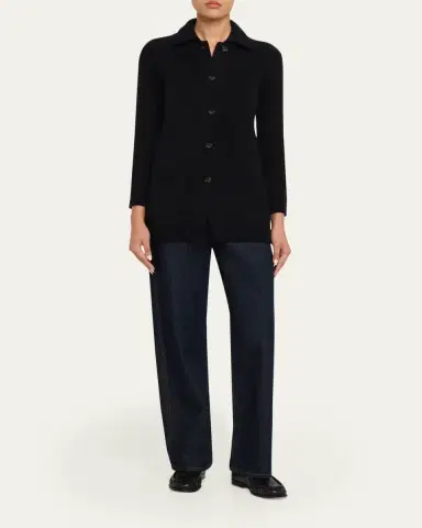 Lisa Yang Ulva Cashmere Collared Cardigan | Thumbnail 2 Lisa Yang Ulva Cashmere Collared Cardigan | Thumbnail 2