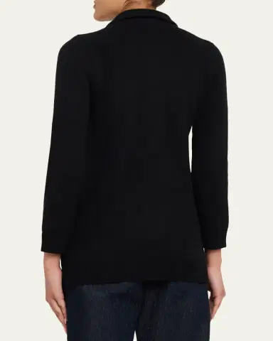 Lisa Yang Ulva Cashmere Collared Cardigan | Thumbnail 3 Lisa Yang Ulva Cashmere Collared Cardigan | Thumbnail 3