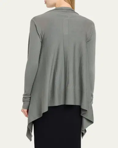 Rick Owens Medium Wrap Wool Shawl Cardigan | Thumbnail 3 Rick Owens Medium Wrap Wool Shawl Cardigan | Thumbnail 3