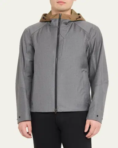 Sease Men's Summer Balma Waterproof Hooded Jacket | Thumbnail 4 Sease Men's Summer Balma Waterproof Hooded Jacket | Thumbnail 4