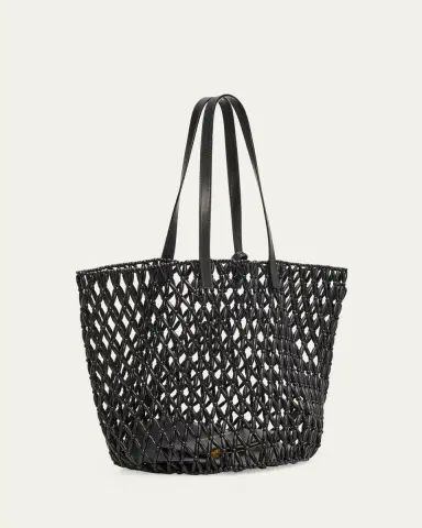 Saint Laurent Panier Medium Beaded Tote Bag | Thumbnail 3 Saint Laurent Panier Medium Beaded Tote Bag | Thumbnail 3
