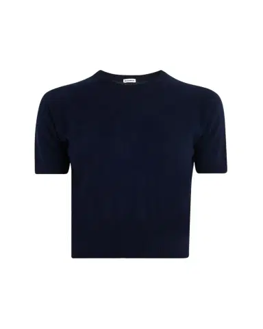 Jil Sander Wool-Cashmere Knit Short-Sleeve T-Shirt | Thumbnail 1 Jil Sander Wool-Cashmere Knit Short-Sleeve T-Shirt | Thumbnail 1