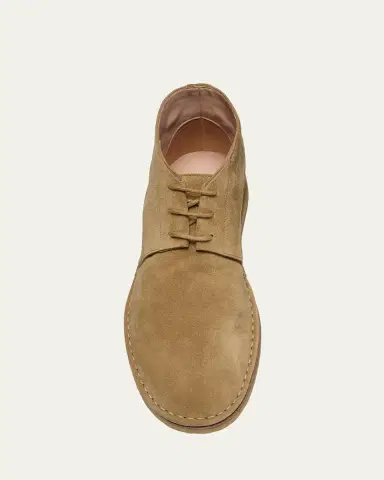 The Row Men's Nicola Soft Suede Chukka Boots | Thumbnail 2 The Row Men's Nicola Soft Suede Chukka Boots | Thumbnail 2