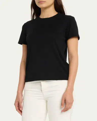 THE ROW Wesler Short-Sleeve Cotton Jersey T-Shirt | Thumbnail 4 THE ROW Wesler Short-Sleeve Cotton Jersey T-Shirt | Thumbnail 4