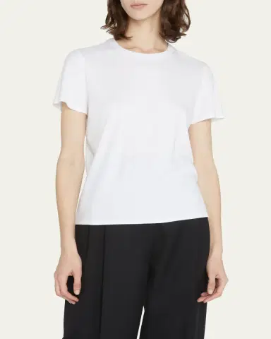 THE ROW Wesler Short-Sleeve Cotton Jersey T-Shirt | Thumbnail 9 THE ROW Wesler Short-Sleeve Cotton Jersey T-Shirt | Thumbnail 9