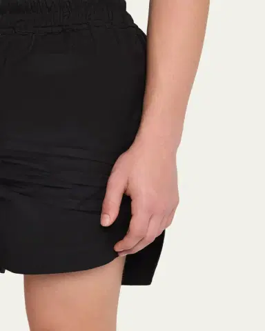 Rick Owens Men's Cotton Maxi-Drawstring Shorts | Thumbnail 5 Rick Owens Men's Cotton Maxi-Drawstring Shorts | Thumbnail 5