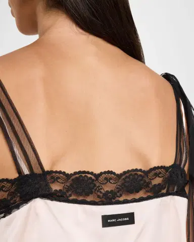Marc Jacobs Ribbon-Strap Satin Tank Top | Thumbnail 9 Marc Jacobs Ribbon-Strap Satin Tank Top | Thumbnail 9