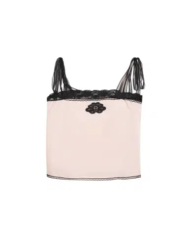 Marc Jacobs Ribbon-Strap Satin Tank Top | Thumbnail 1 Marc Jacobs Ribbon-Strap Satin Tank Top | Thumbnail 1