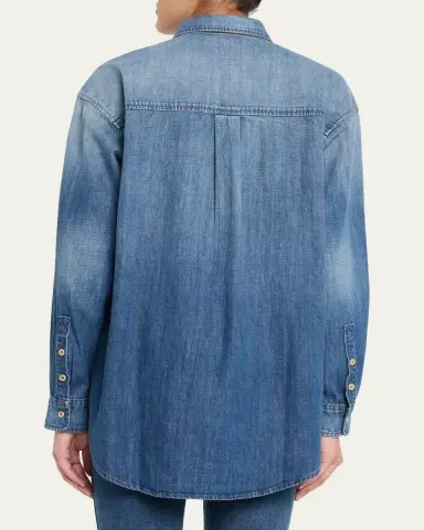 Jamie Haller The Essential Denim Shirt | Thumbnail 3 Jamie Haller The Essential Denim Shirt | Thumbnail 3