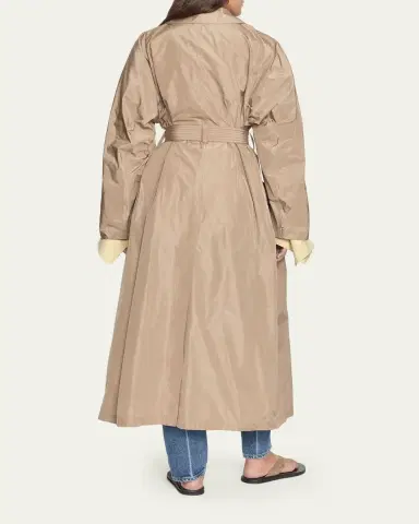 OSSOU Arma Technical Taffeta Trench Coat | Thumbnail 3 OSSOU Arma Technical Taffeta Trench Coat | Thumbnail 3