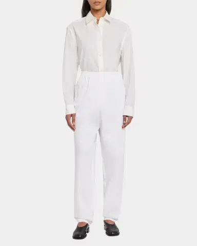 Eskandar Cotton Stretch Tapered Regular Trousers | Thumbnail 6 Eskandar Cotton Stretch Tapered Regular Trousers | Thumbnail 6