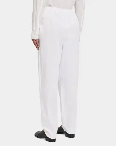 Eskandar Cotton Stretch Tapered Regular Trousers | Thumbnail 7 Eskandar Cotton Stretch Tapered Regular Trousers | Thumbnail 7