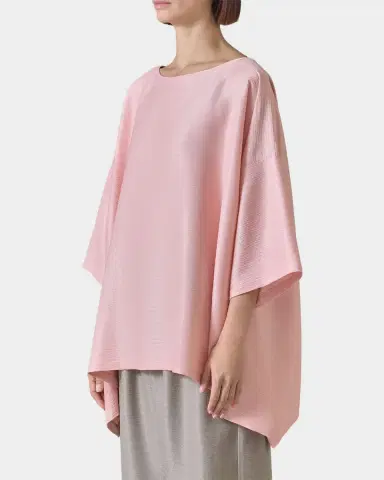 Eskandar Midweight Silk Plissé DPS Scoop Neck Top - Mid Plus Length | Thumbnail 7 Eskandar Midweight Silk Plissé DPS Scoop Neck Top - Mid Plus Length | Thumbnail 7
