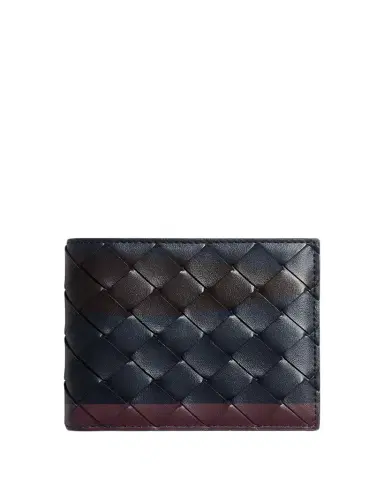 Bottega Veneta Men's Intrecciato Airbrushed Bifold Wallet | Thumbnail 1 Bottega Veneta Men's Intrecciato Airbrushed Bifold Wallet | Thumbnail 1