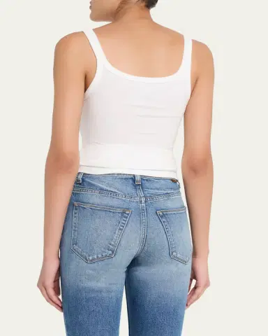 Jamie Haller Scoop-Neck Rib Undershirt | Thumbnail 3 Jamie Haller Scoop-Neck Rib Undershirt | Thumbnail 3