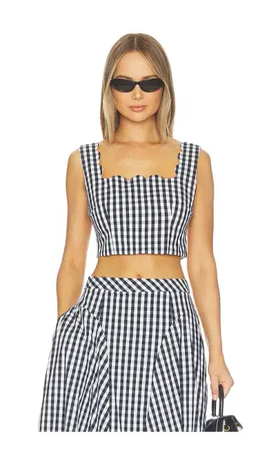 Milly Mia Gingham Top | Thumbnail 1 Milly Mia Gingham Top | Thumbnail 1