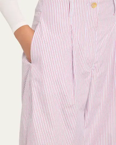 RÙADH The Dean Pinstripe Organic Cotton Pants | Thumbnail 5 RÙADH The Dean Pinstripe Organic Cotton Pants | Thumbnail 5