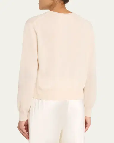 Lisa Yang Greer Cashmere Crewneck Sweater | Thumbnail 3 Lisa Yang Greer Cashmere Crewneck Sweater | Thumbnail 3