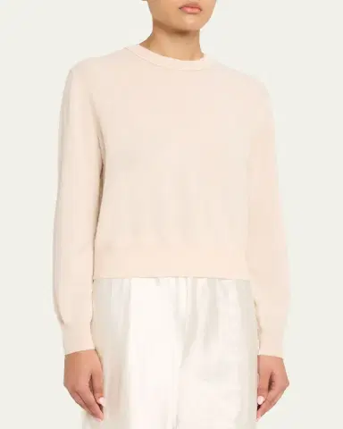 Lisa Yang Greer Cashmere Crewneck Sweater | Thumbnail 4 Lisa Yang Greer Cashmere Crewneck Sweater | Thumbnail 4