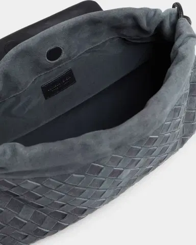 Bottega Veneta Giorno Dustbag Flap-Top Suede Shoulder Bag | Thumbnail 8 Bottega Veneta Giorno Dustbag Flap-Top Suede Shoulder Bag | Thumbnail 8