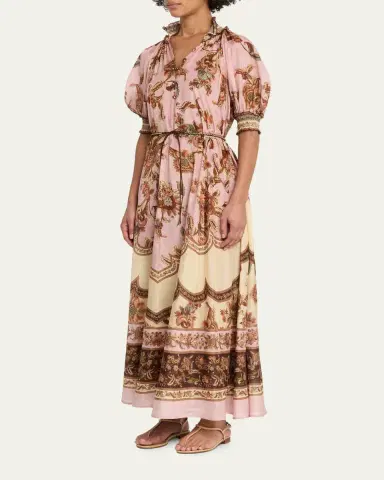 Zimmermann Aster Billow Maxi Dress | Thumbnail 4 Zimmermann Aster Billow Maxi Dress | Thumbnail 4