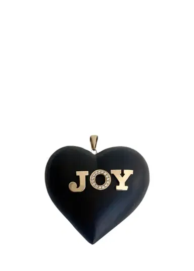 Haute Victoire JOY Ebony and Diamond Pendant | Thumbnail 1 Haute Victoire JOY Ebony and Diamond Pendant | Thumbnail 1