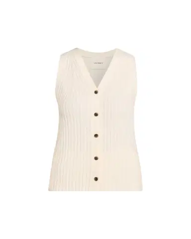 Lisa Yang Maiko Cashmere Rib Button-Front Tank Top | Thumbnail 1 Lisa Yang Maiko Cashmere Rib Button-Front Tank Top | Thumbnail 1