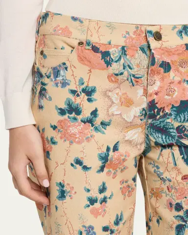Kobi Halperin Anne Cropped Floral-Print Pants | Thumbnail 5 Kobi Halperin Anne Cropped Floral-Print Pants | Thumbnail 5