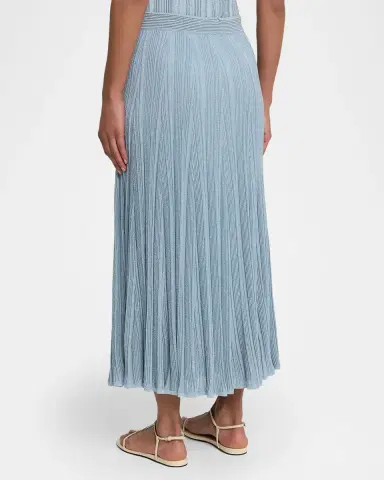 Zimmermann Aster Metallic Midi Skirt | Thumbnail 7 Zimmermann Aster Metallic Midi Skirt | Thumbnail 7