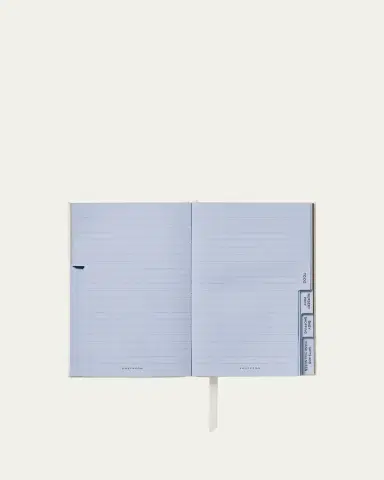 Smythson "Mummy To Be" Panama Leather Pocket Notebook | Thumbnail 2 Smythson "Mummy To Be" Panama Leather Pocket Notebook | Thumbnail 2