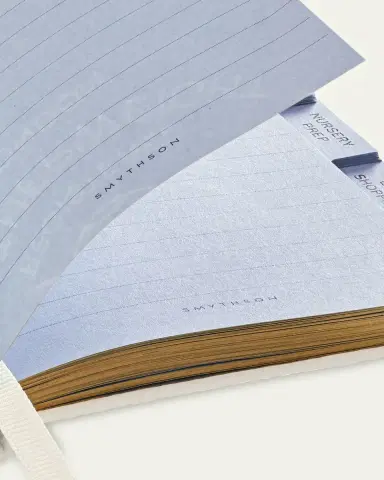 Smythson "Mummy To Be" Panama Leather Pocket Notebook | Thumbnail 3 Smythson "Mummy To Be" Panama Leather Pocket Notebook | Thumbnail 3