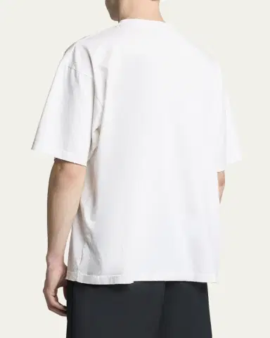 Balenciaga Men's Messy Spray Medium-Fit T-Shirt | Thumbnail 3 Balenciaga Men's Messy Spray Medium-Fit T-Shirt | Thumbnail 3