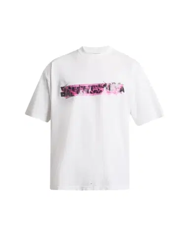 Balenciaga Men's Messy Spray Medium-Fit T-Shirt | Thumbnail 1 Balenciaga Men's Messy Spray Medium-Fit T-Shirt | Thumbnail 1
